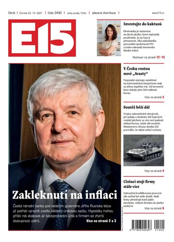 Obálka e-magazínu E15 - 23.12.2021