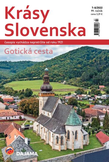 Obálka e-magazínu Krásy Slovenska 7-8/2022