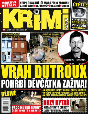 Obálka e-magazínu Krimi revue 2/16