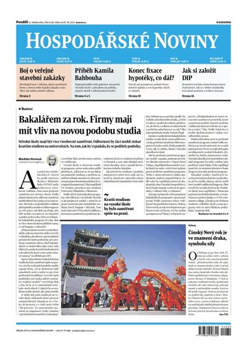 Obálka e-magazínu Hospodářské noviny 030 - 12.2.2024