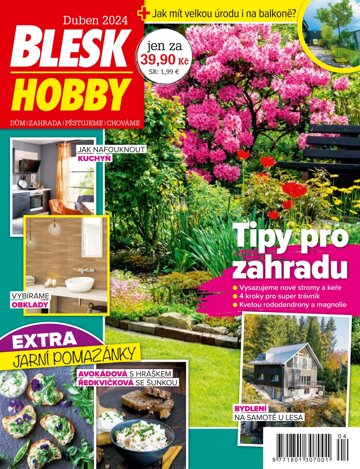 Obálka e-magazínu Blesk Hobby 4/2024