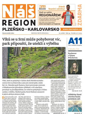 Obálka e-magazínu Náš Region - Plzeňsko 34/2025
