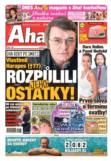 Obálka e-magazínu AHA! 25.6.2026