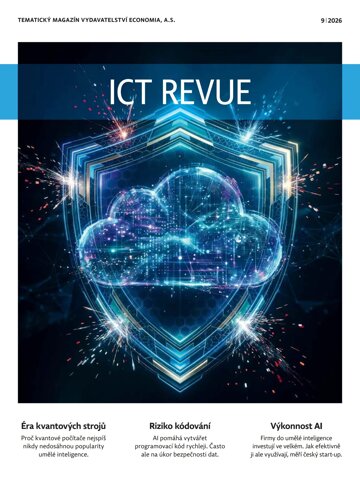 Obálka e-magazínu Ekonom 38 - 24.9.2026 ICT revue