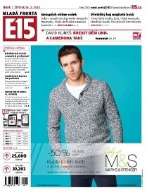 Obálka e-magazínu E15 24.1.2013