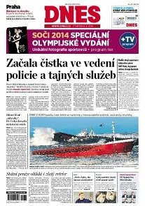 Obálka e-magazínu MF Dnes 6.2.2014