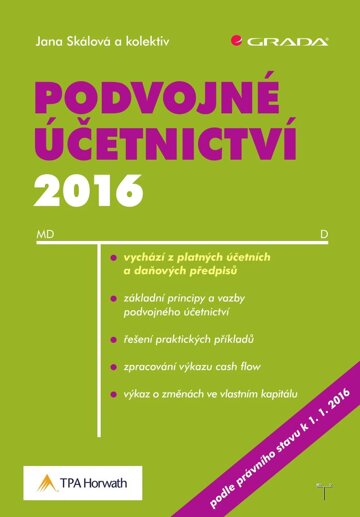 Obálka knihy Podvojné účetnictví 2016