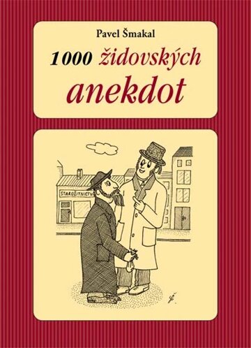 Obálka knihy 1000 židovských anekdot