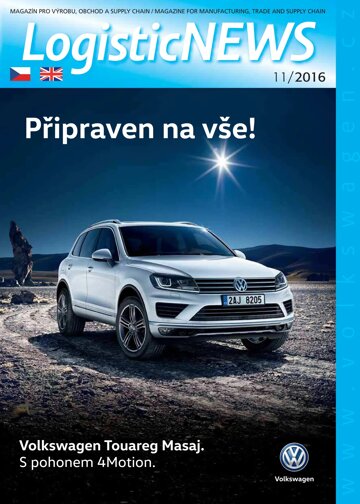 Obálka e-magazínu Logistic News 11/2016