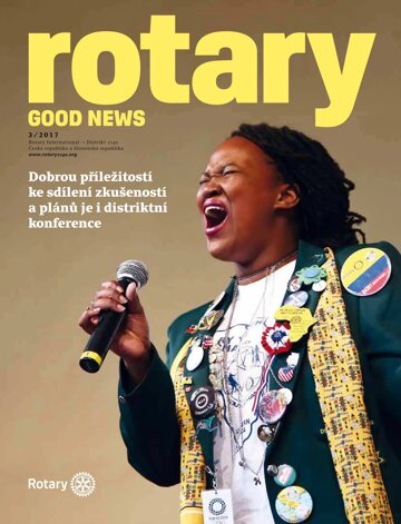 Obálka e-magazínu Rotary Good News 3 / 2017