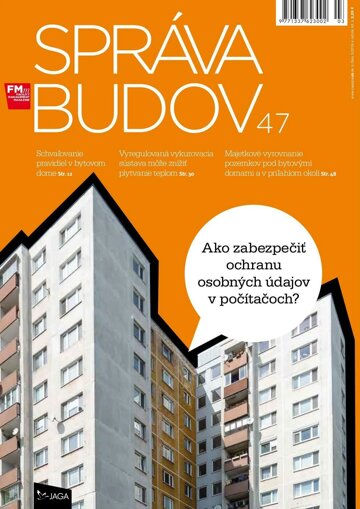 Obálka e-magazínu Správa budov 3/2018