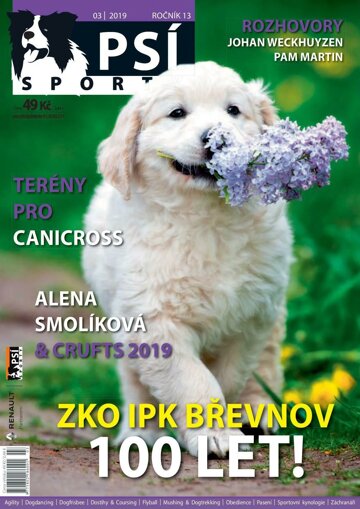 Obálka e-magazínu Psí sporty 3/2019