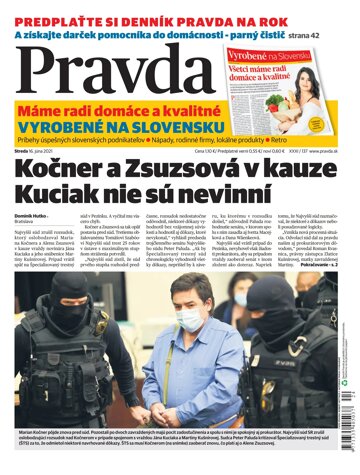 Obálka e-magazínu Pravda 16. 6. 2021