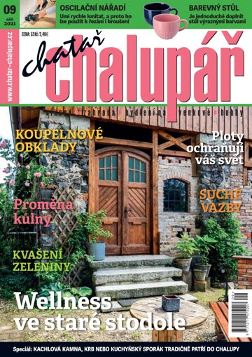 Obálka e-magazínu Chatař Chalupář 9/2021