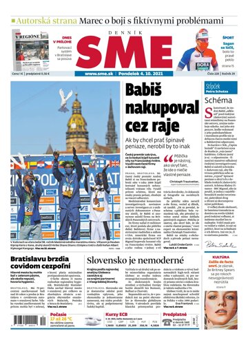 Obálka e-magazínu SME 4-10-2021