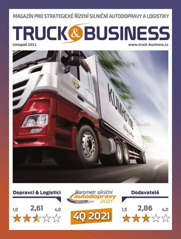 Obálka e-magazínu Ekonom - příloha Ekonom 48 - 25.11.2021 Truck Business