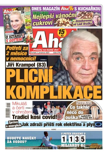 Obálka e-magazínu AHA! 2.12.2021