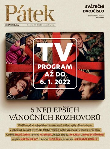 Obálka e-magazínu Pátek LN Magazín - 23.12.2021
