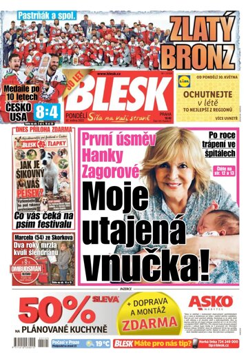 Obálka e-magazínu Blesk 30.5.2022