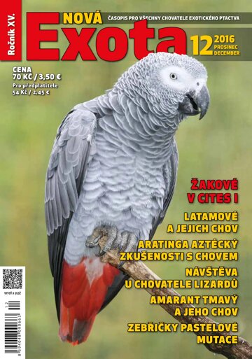 Obálka e-magazínu Nová EXOTA 12/2016