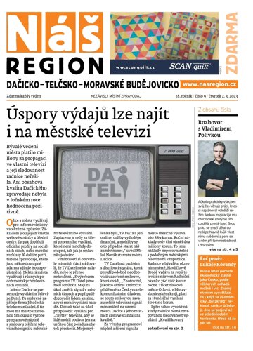 Obálka e-magazínu Náš Region - Dačicko 9/2023