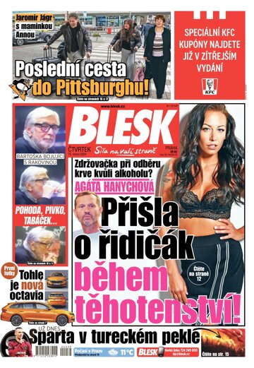 Obálka e-magazínu Blesk 15.2.2024