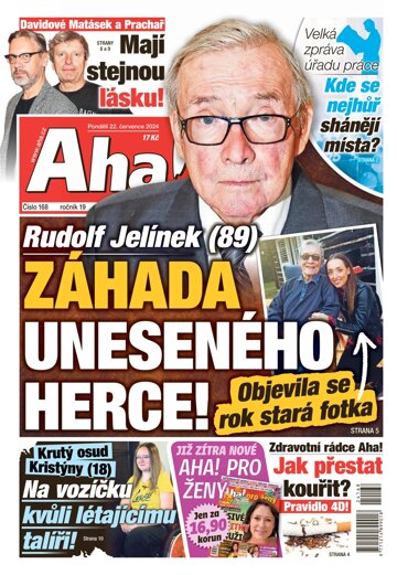 Obálka e-magazínu AHA! 22.7.2024
