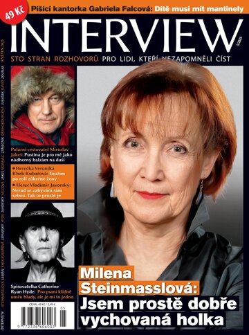 Obálka e-magazínu INTERVIEW 5/2025