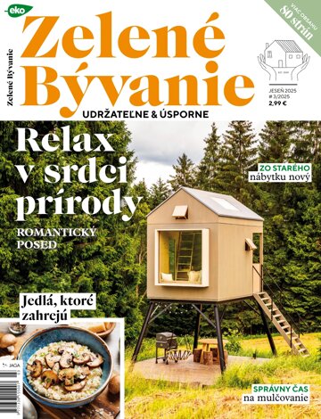 Obálka e-magazínu Zelené bývanie 3/2025