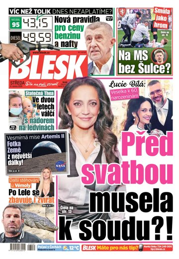 Obálka e-magazínu Blesk 8.4.2026