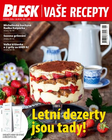 Obálka e-magazínu BLESK VAŠE RECEPTY 6/2026