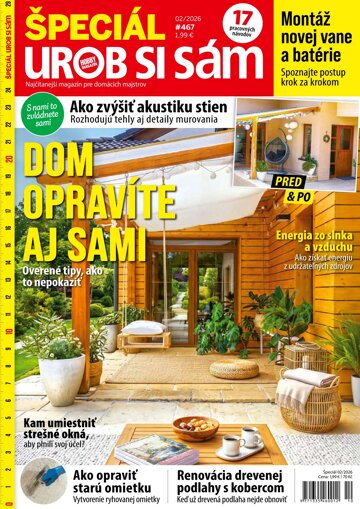 Obálka e-magazínu Urob si sám špeciál 2/2026