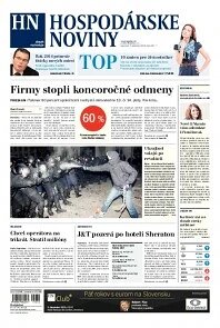 Obálka e-magazínu Hospodárske noviny 02.12.2013