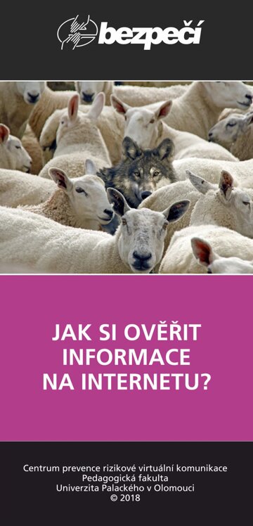 Obálka knihy Jak si ověřit informace na internetu