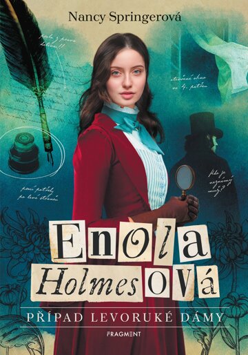 Obálka knihy Enola Holmesová - Případ levoruké dámy