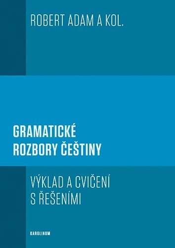 Obálka knihy Gramatické rozbory češtiny
