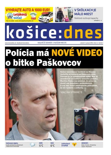 Obálka e-magazínu košice:dnes 12.1.2016