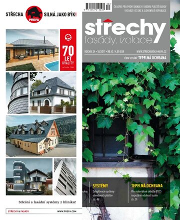 Obálka e-magazínu Střechy-Fasády-Izolace 10/2017