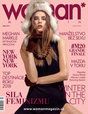 Obálka e-magazínu Woman magazín zima 2017