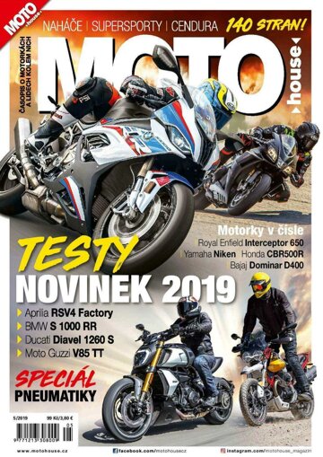 Obálka e-magazínu Motohouse 5/2019