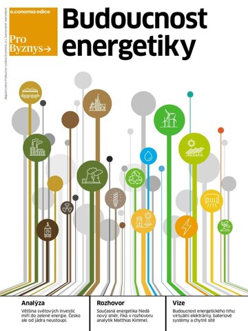 Obálka e-magazínu Hospodářské noviny - příloha 079 - 24.4.2019 magazín Pro Byznys - Budoucnost energetiky