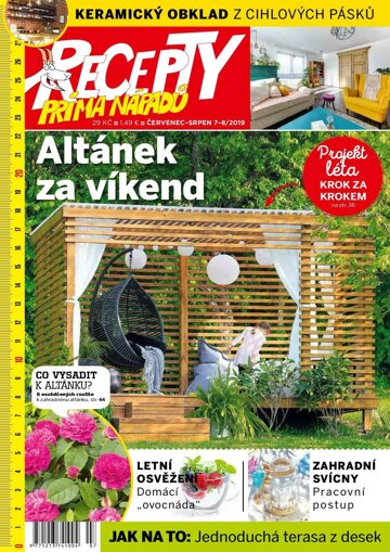 Obálka e-magazínu Recepty prima nápadů 7-8/2019