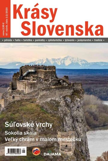 Obálka e-magazínu Krásy Slovenska 1-2/2020