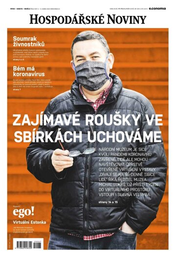 Obálka e-magazínu Hospodářské noviny 067 - 3.4.2020