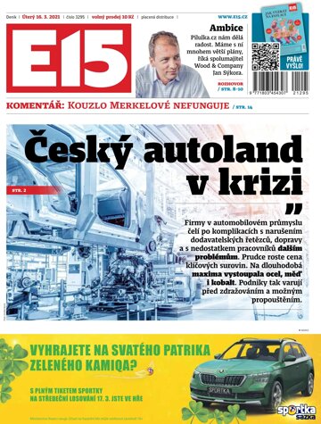 Obálka e-magazínu E15 16.3.2021