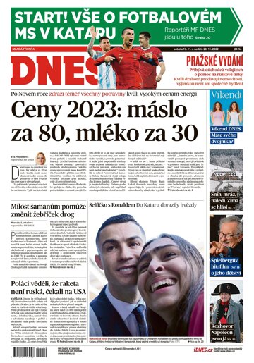 Obálka e-magazínu MF Dnes 19.11.2022