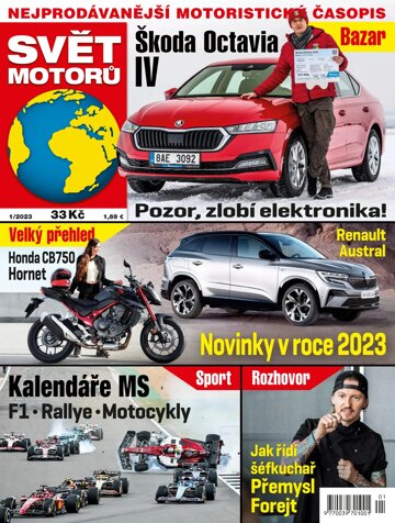 Obálka e-magazínu Svět motorů 1/2023