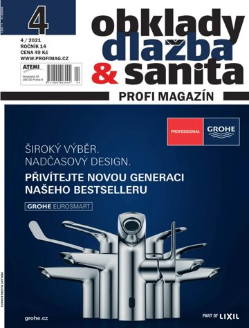 Obálka e-magazínu Obklady, dlažba & sanita 4/2021