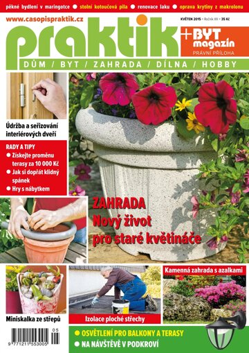 Obálka e-magazínu PRAKTIK & příloha Byt magazín 5/2015