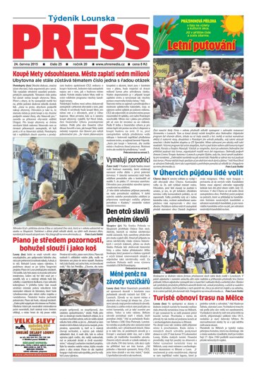 Obálka e-magazínu Lounský press 25/2015